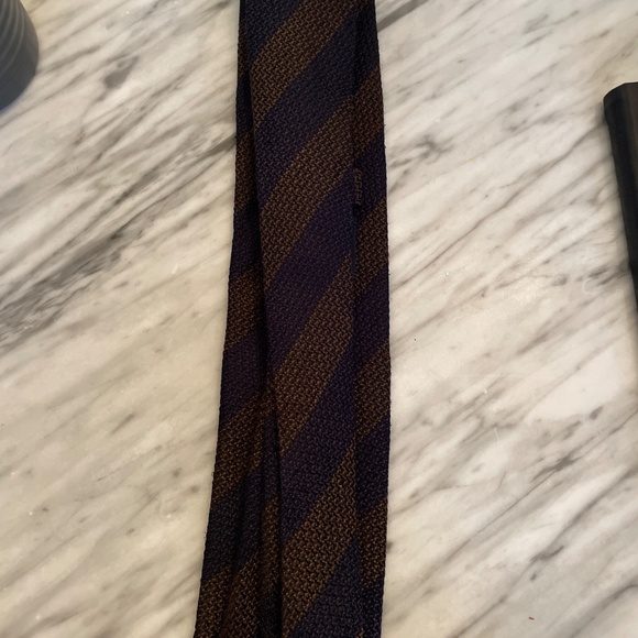 Drake handmade chocolate & navy from London - Picture 3 of 3